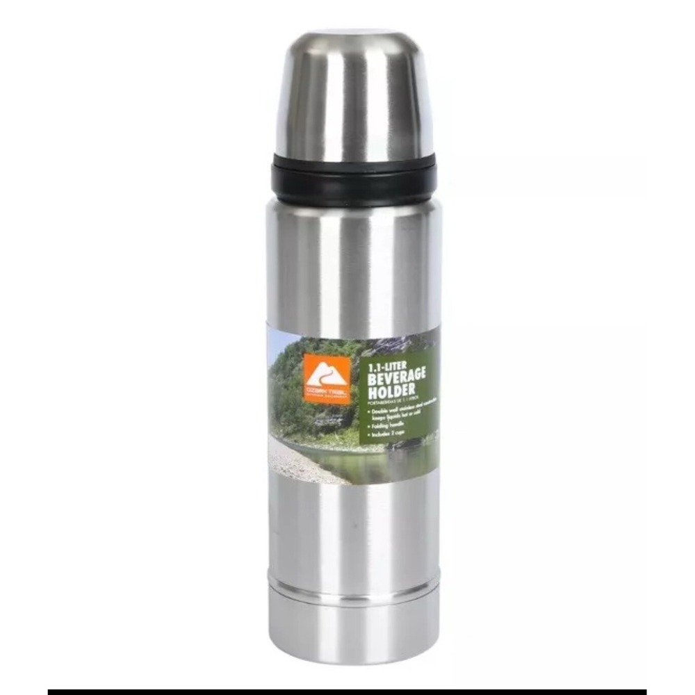 Ozark Trail 1.1 Liter (37.1954 fl oz) Double Wall Hydration Set with Cup